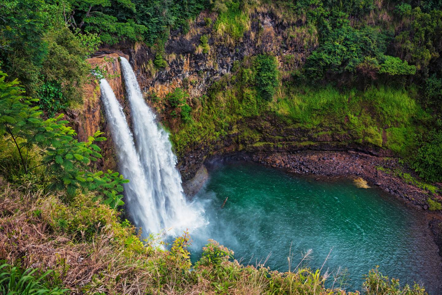 Kauai Hawaii waterfall