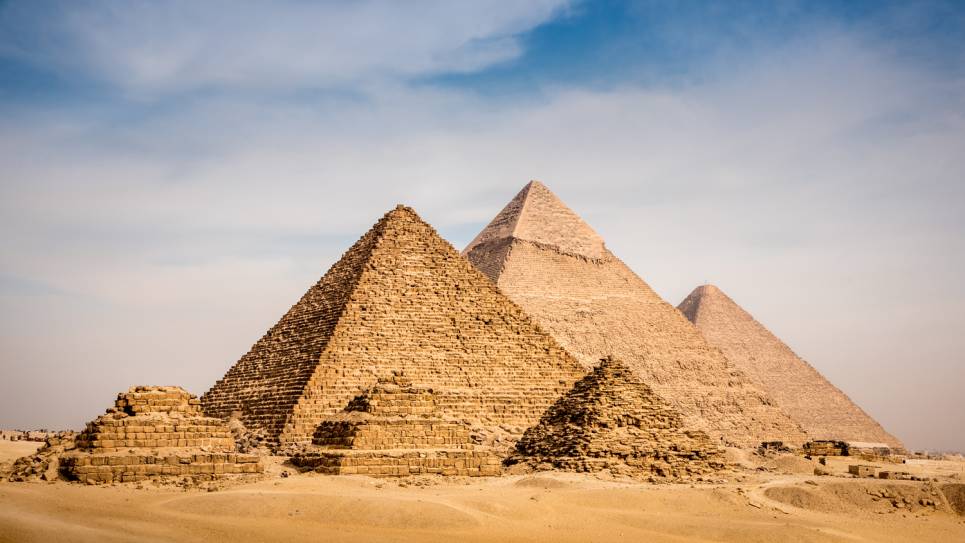 pyramids, Egypt