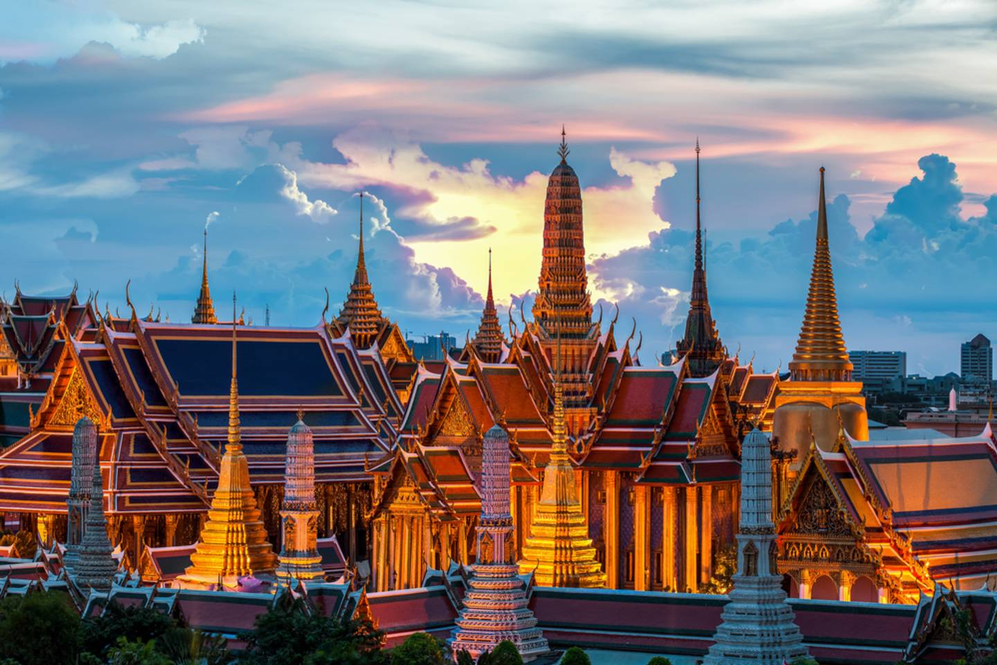 Temples, Bangkok, Thailand