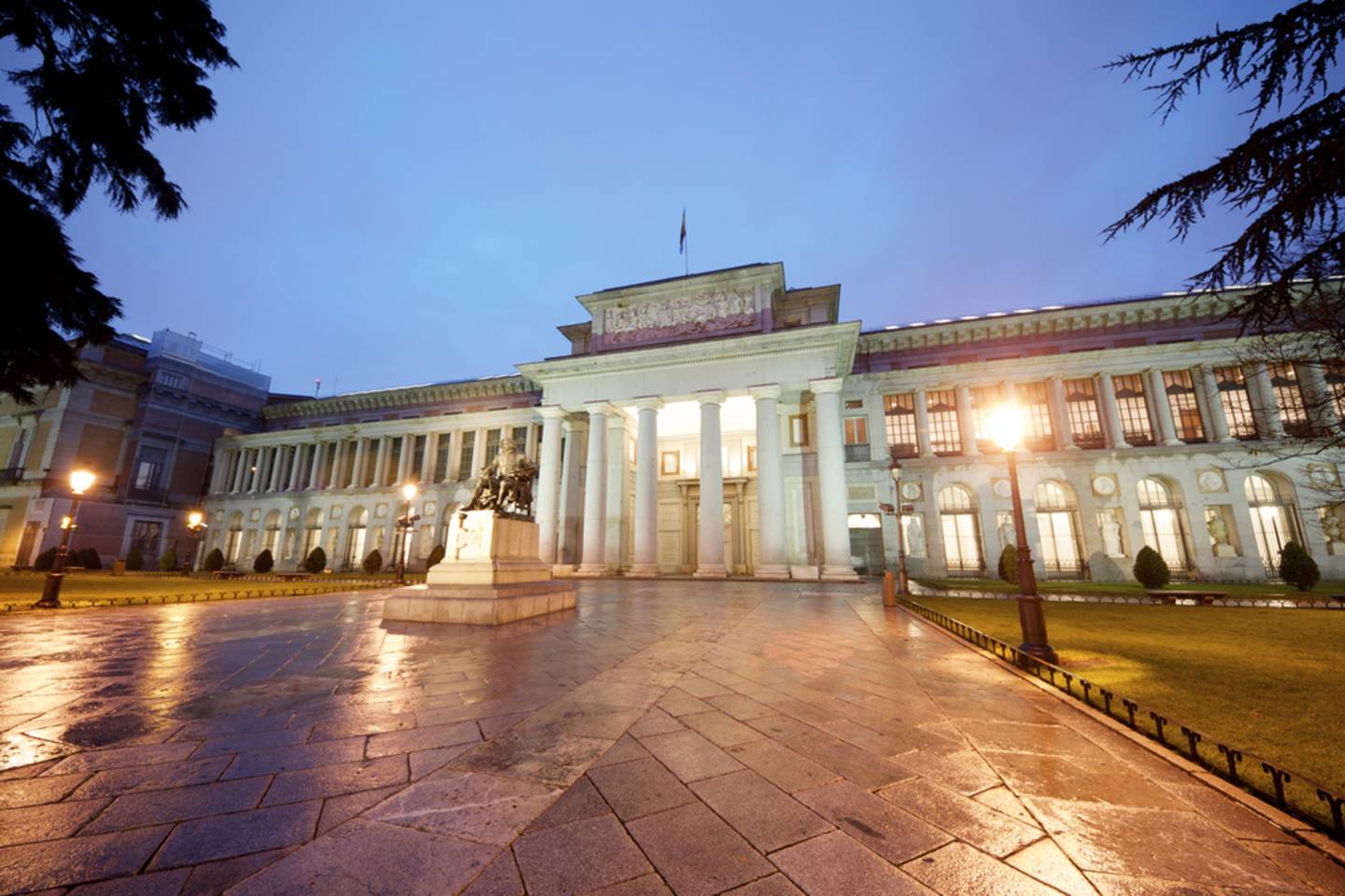 Art museum, Madrid, Spain