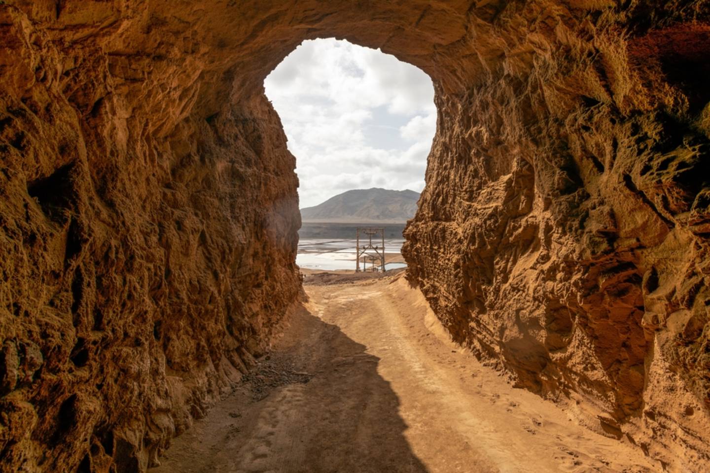 Pedra Lume Salt Mine and Crater, Cape Verde