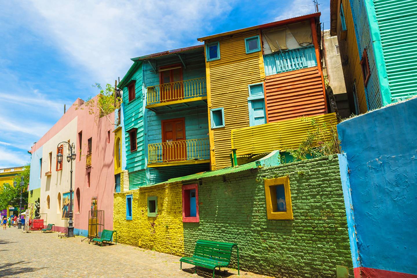 colorful buildings