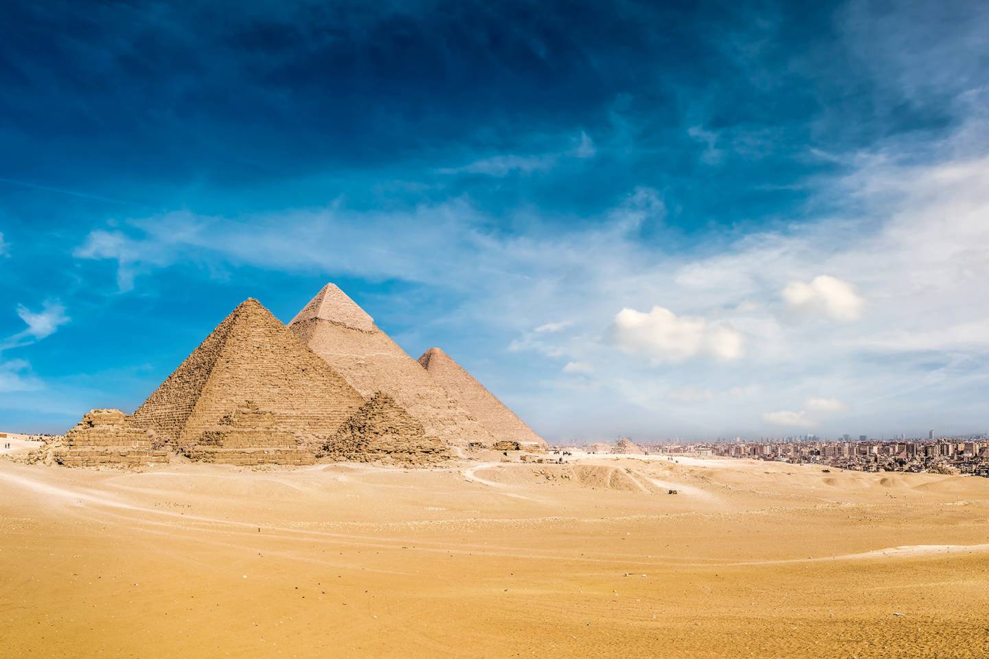 Pyramids of Giza, Cairo, Egypt