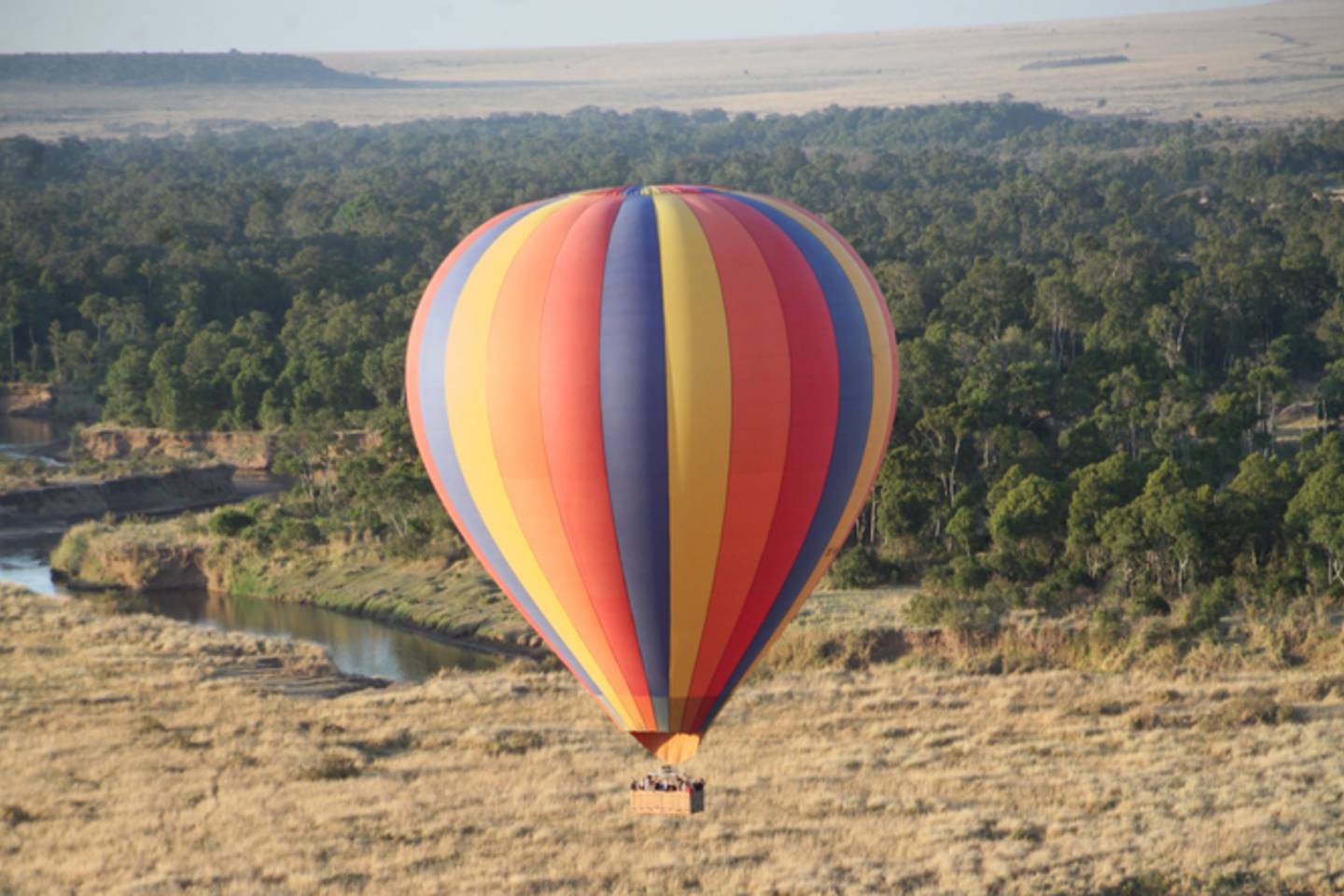 hot air balloon, Kenya